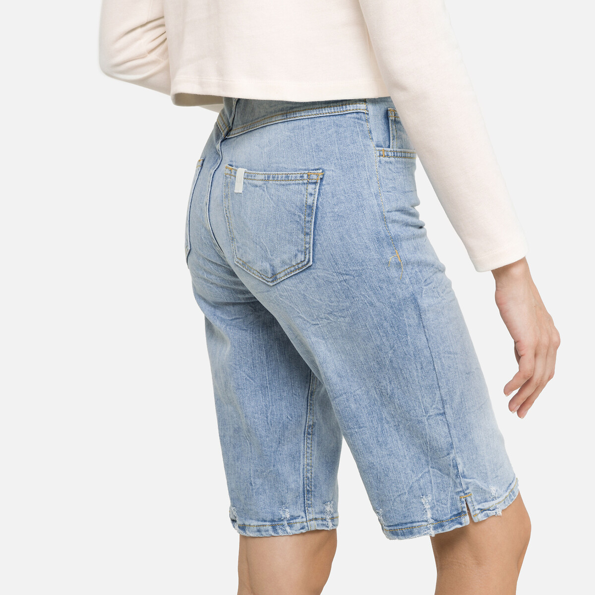 Nouveau Femme Ex NEXT Short en jean bleu foncé tourné vers le Haut/Bas Jambe Jean Taille 6-16 Nouveau Femme Ex NEXT Short en jean bleu foncé tourné vers le Haut/Bas Jambe Jean Taille 6-16